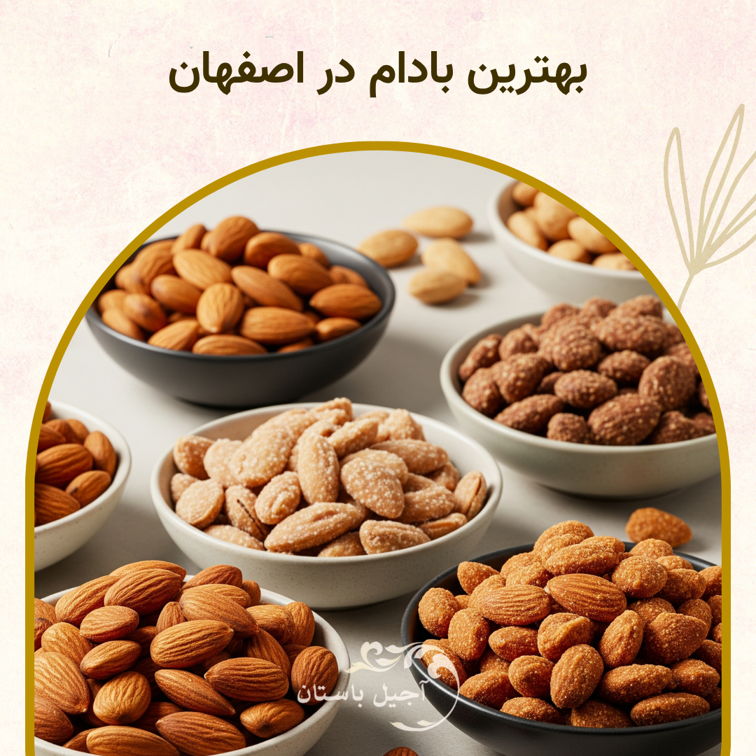 بهترین بادام اصفهان + قیمت بادام عمده در اصفهان